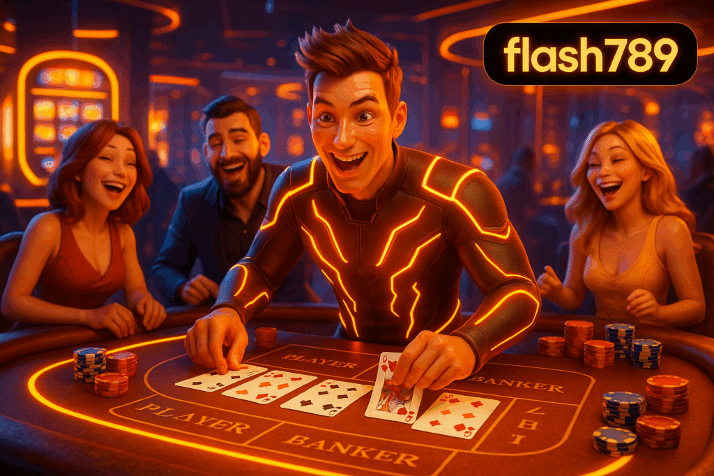 บาคาร่า888 เว็บที่ผ่านการตรวจสอบระบบ เล่นง่าย ปลอดภัย flash789