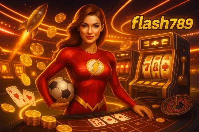 flash789 เว็บตรงครบวงจร รวมสล็อต บาคาร่า กีฬา และโปรโมชั่นสุดคุ้ม